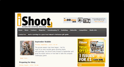 Desktop Screenshot of ishootmag.com