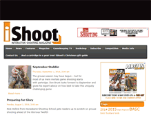 Tablet Screenshot of ishootmag.com